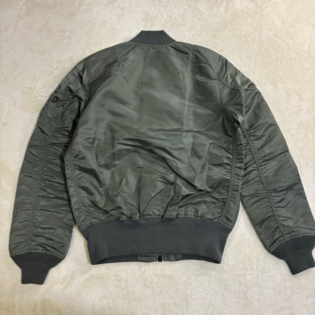 【美品】ALPHA フライトジャケット TA0414 L-2B メンズ S