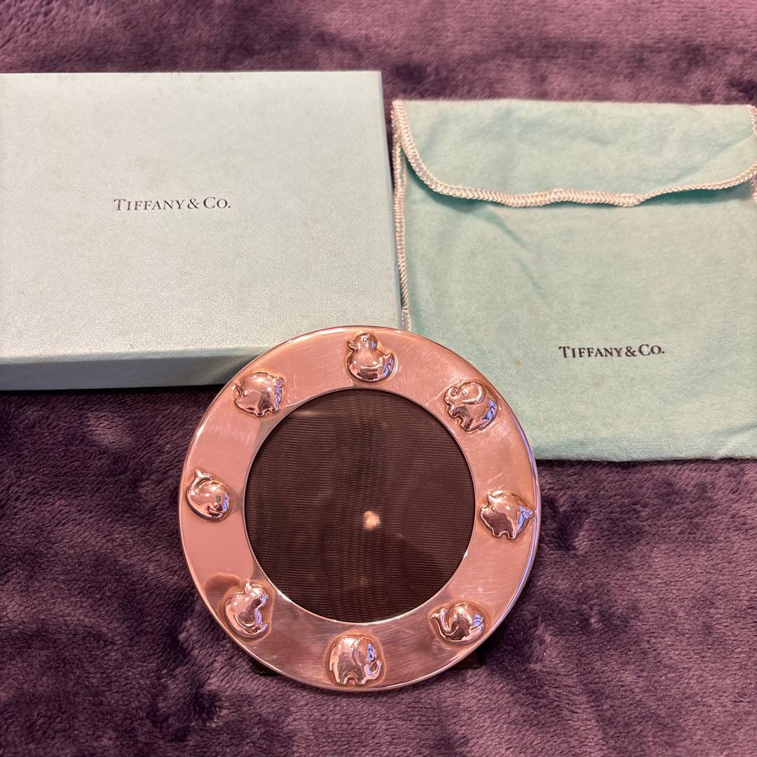 TIFFANY ティファニー フォトスタンド 写真立て 925シルバー