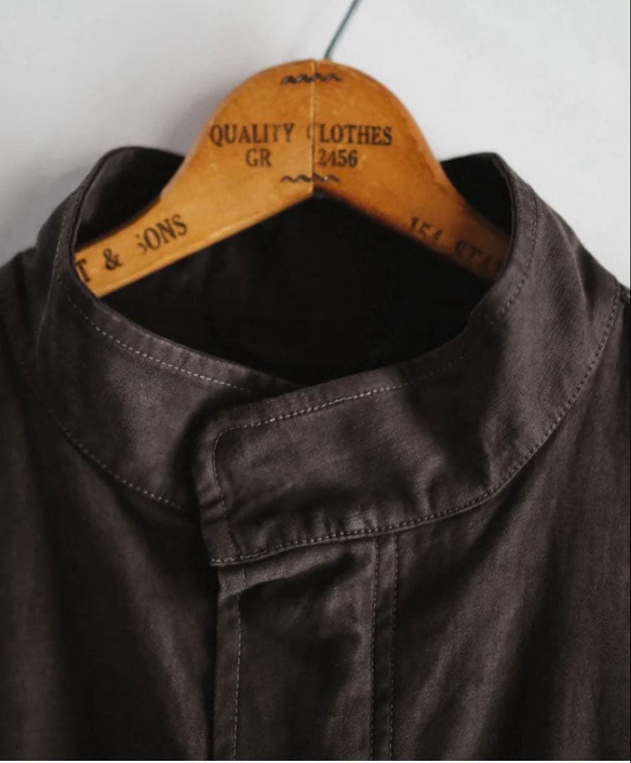 MOLTEMANI モッズコート 奄美泥染 XL