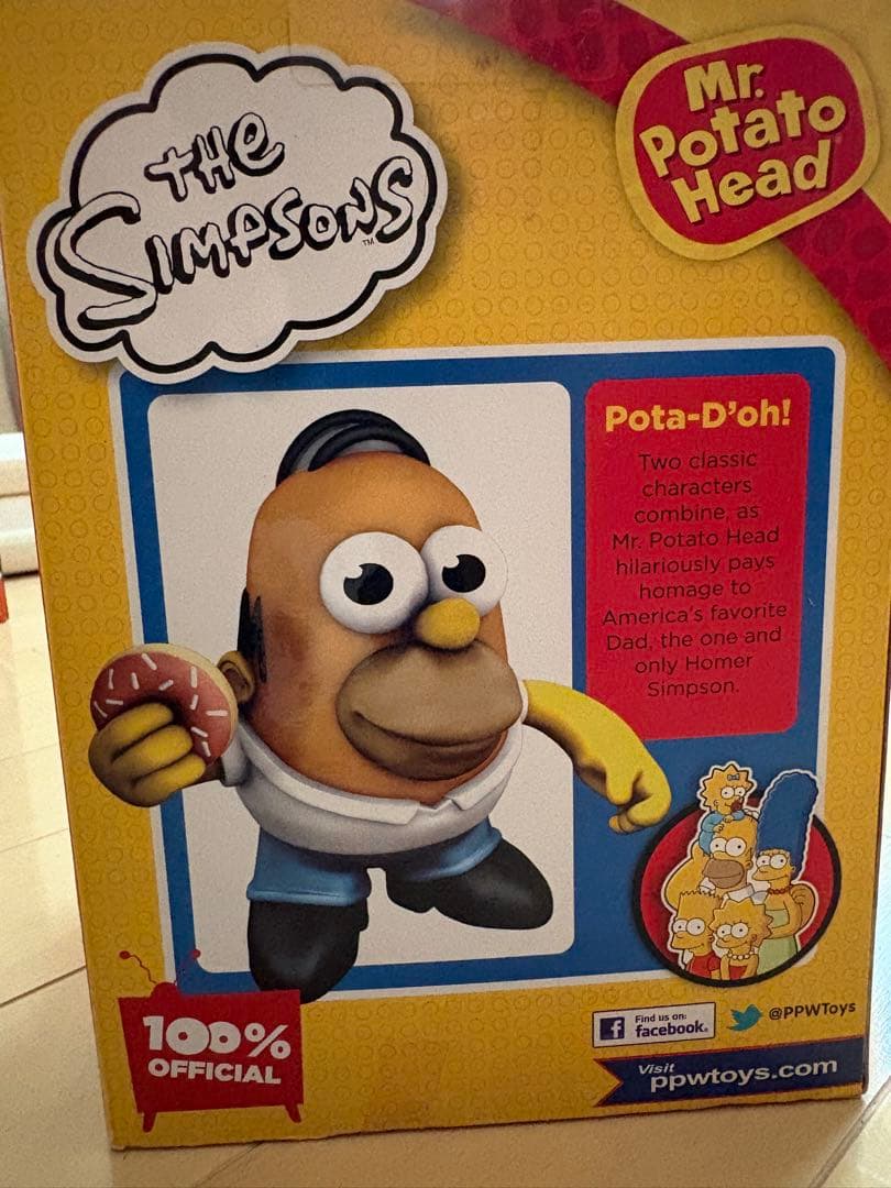 Mr. Potato Head ホーマー・シンプソン 25周年