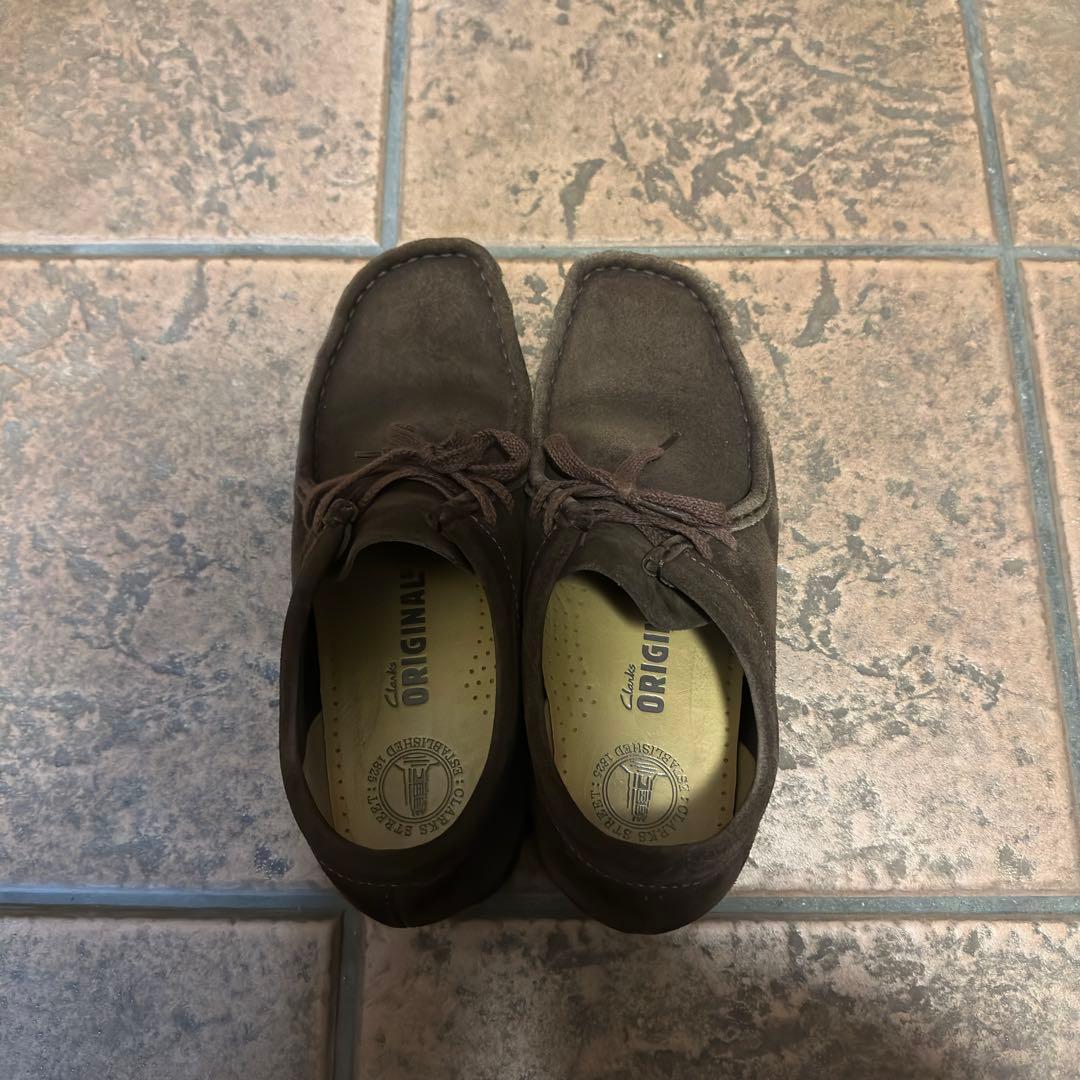 Clarks ワラビー ブラウン 26.0～26.5cm