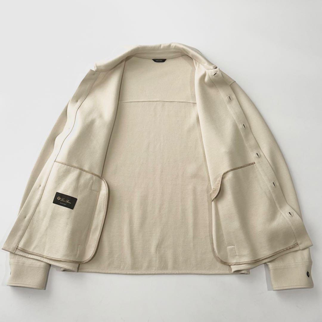 Loro Piana ロロピアーナ コットン シルク カシミヤ オーバーシャツ