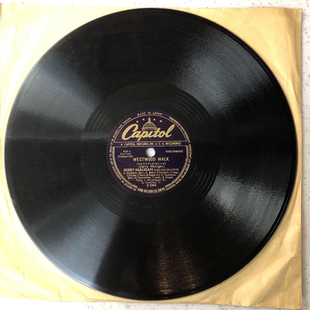 超貴重！78rpm GERRY MULLIGAN / CHET BAKER②
