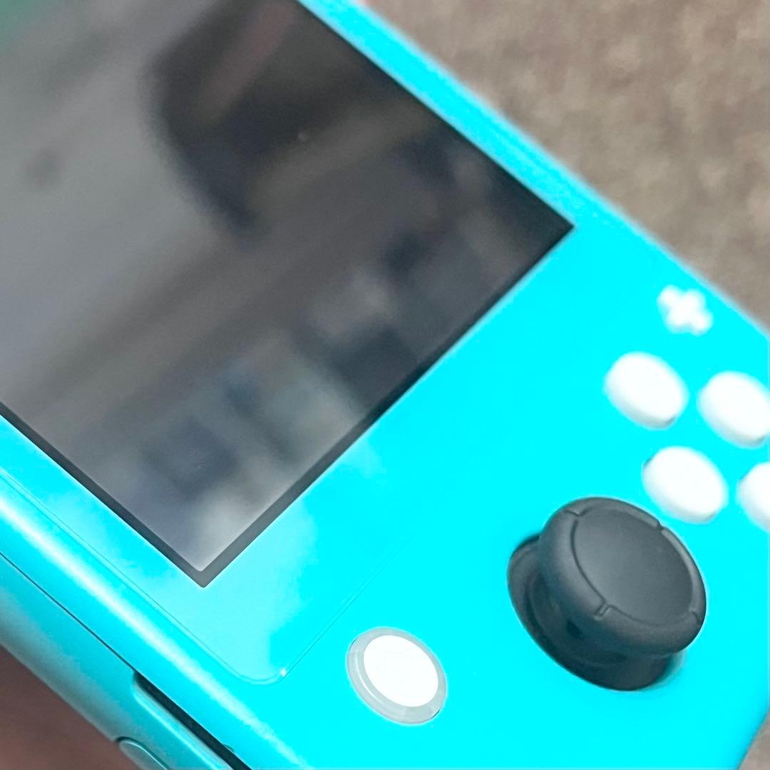 【箱付き・液晶美品】Switch Lite ターコイズ 本体 動作良好 任天堂