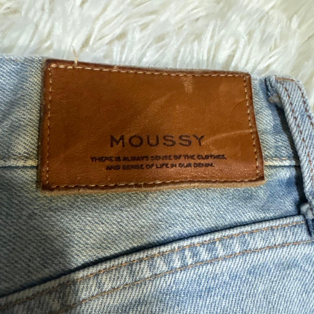 MOUSSY マウジー　MVS FLARE (24)ロングサイズ フレアデニム