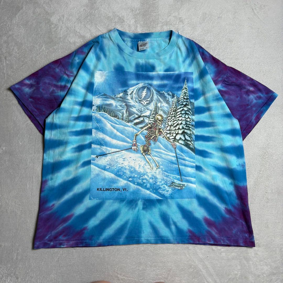 f*i様 90s USA製 GratefulDead skullski タイダイ
