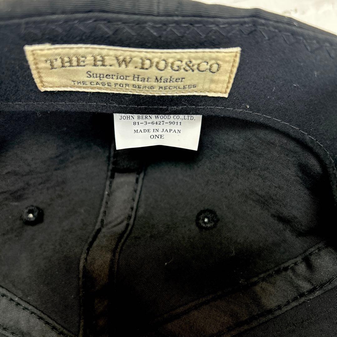 THE H.W.DOG&CO キャップ 64 CLOTH CYCLING CAP