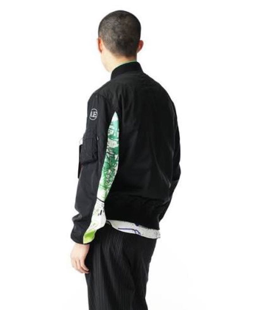 ジャケット・アウター uniform experiment ASGER JORN ALPHA MA-1