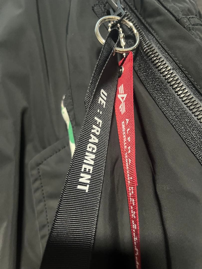 ジャケット・アウター uniform experiment ASGER JORN ALPHA MA-1