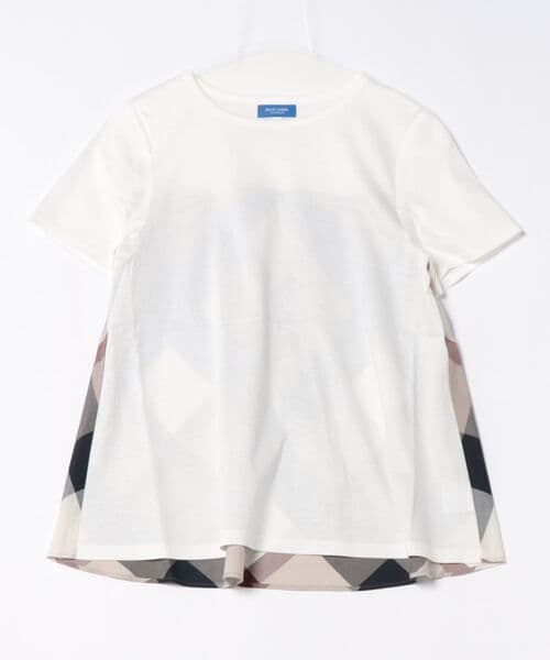 BLUE LABELクレストブリッジ シルケットバイオポンチカットソー