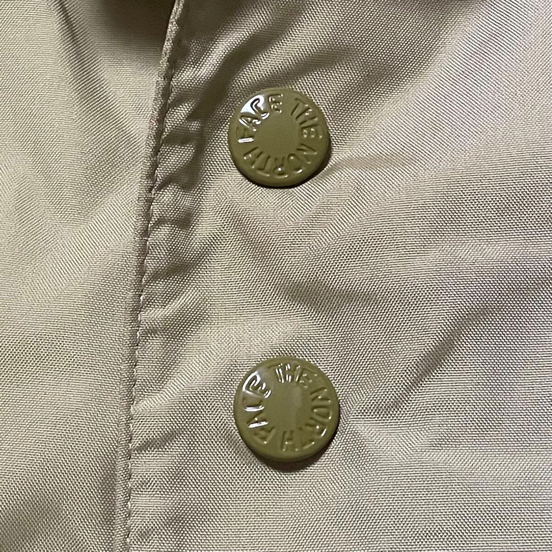 ノースフェイス　コーチジャケット　ベージュ系　美品　メンズM