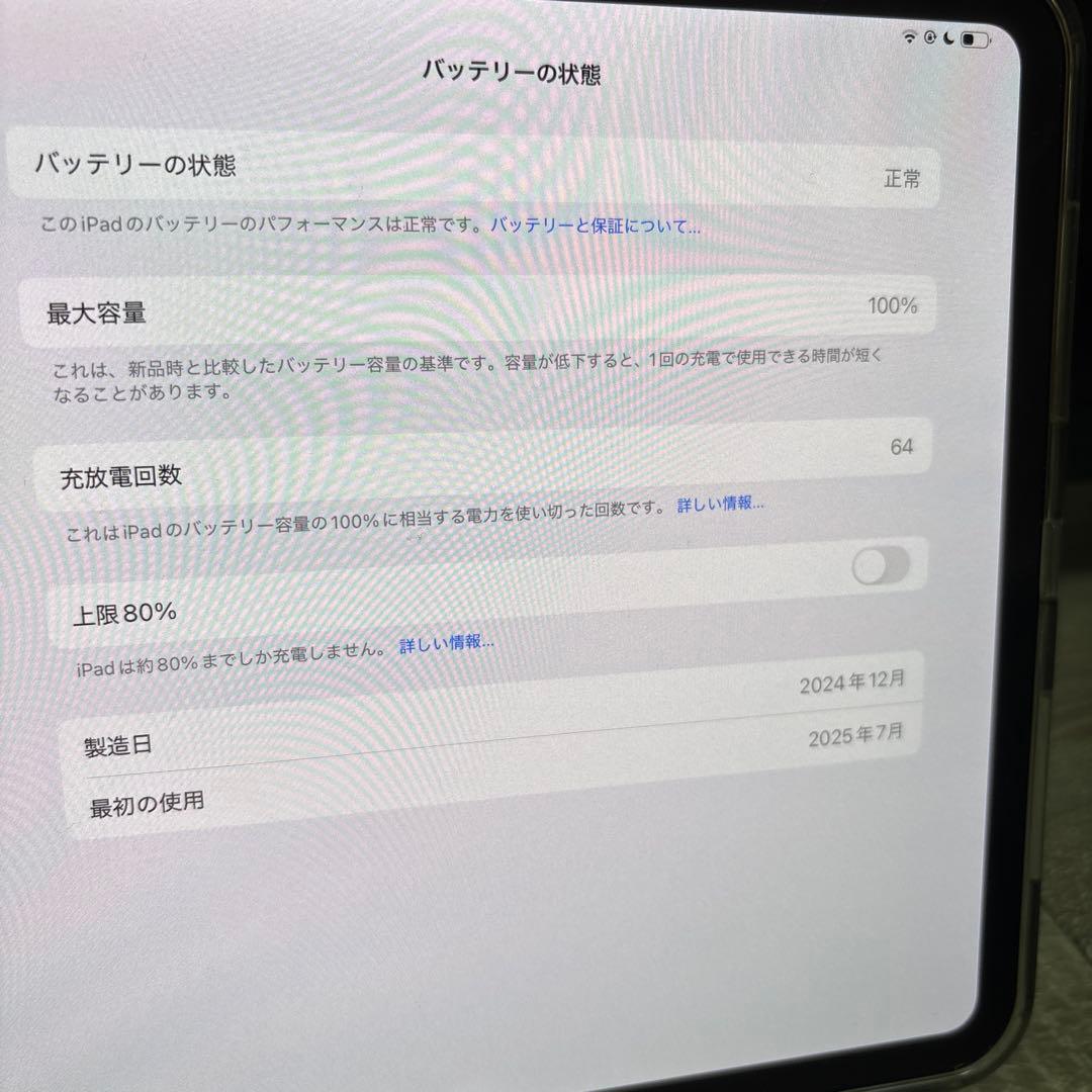 11インチiPad Pro m4 Wi-Fiモデル 256GB