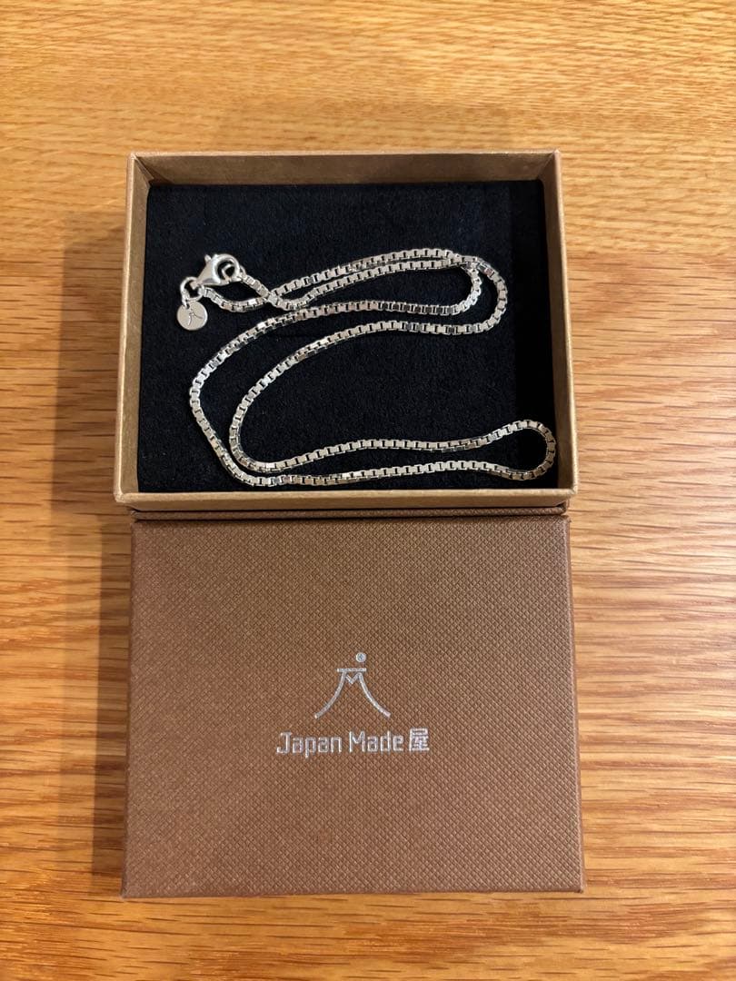 Japan Made屋　シルバーネックレス　45㎝