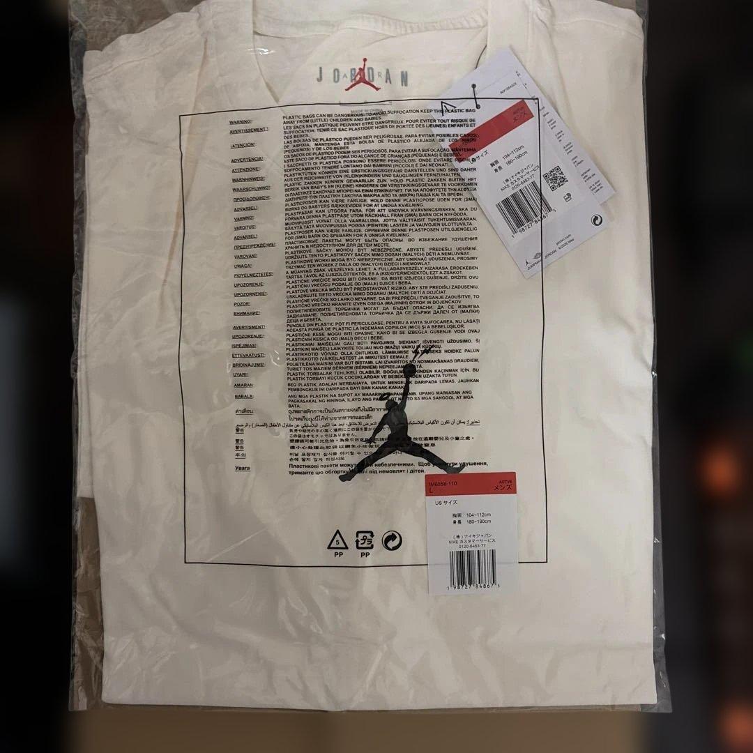 Jordan x Union x Fragment Tシャツ　Ｌサイズ