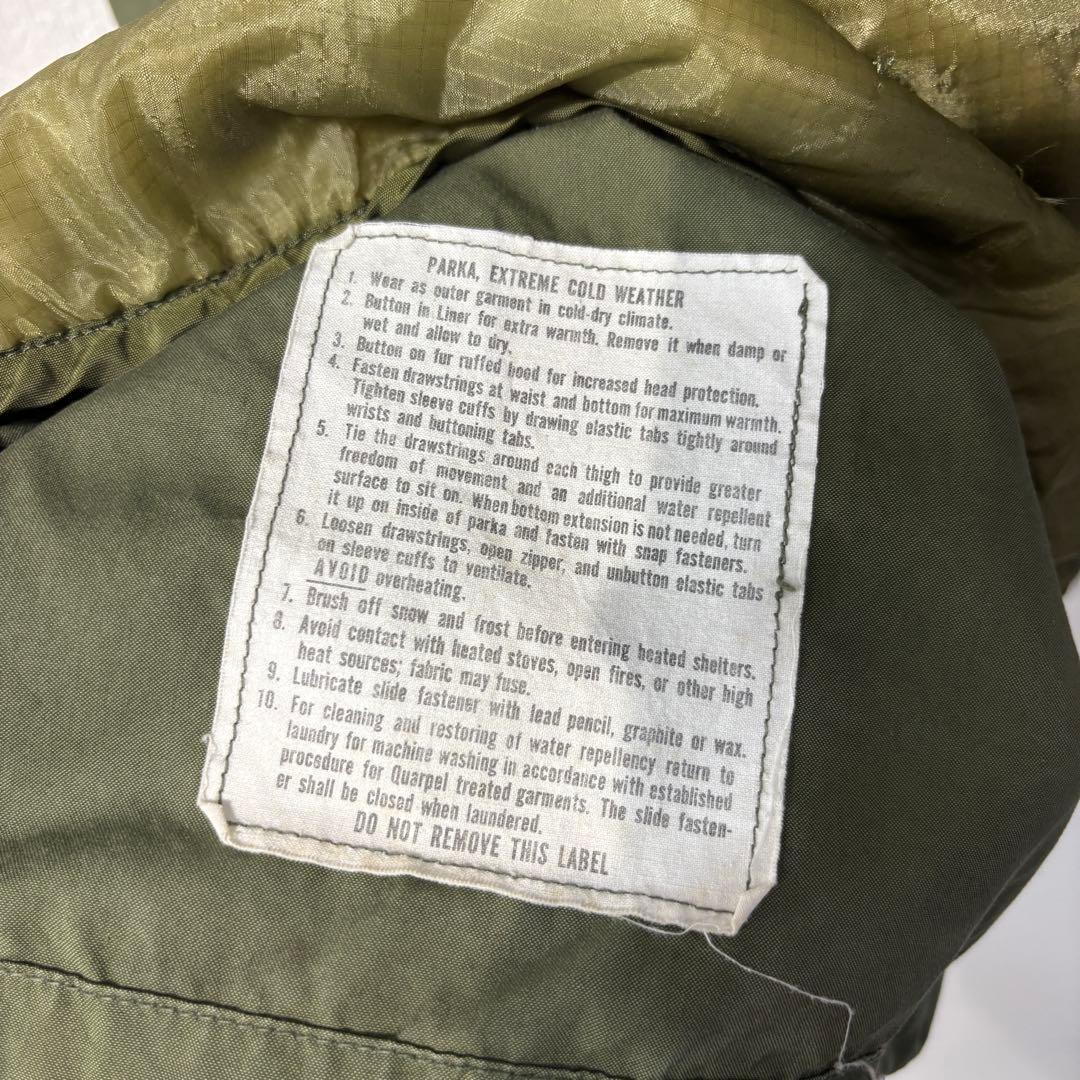 70s 実物 US ARMY M-65 フィッシュテール モッズコート XS