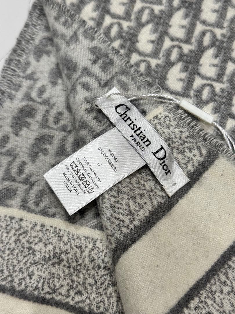Dior ディオール カシミヤ100% マフラー