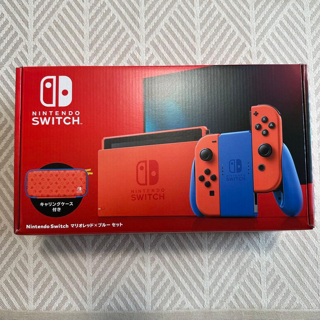 任天堂 Nintendo Switch \"マリオレッド×マリオブルー \" 美品