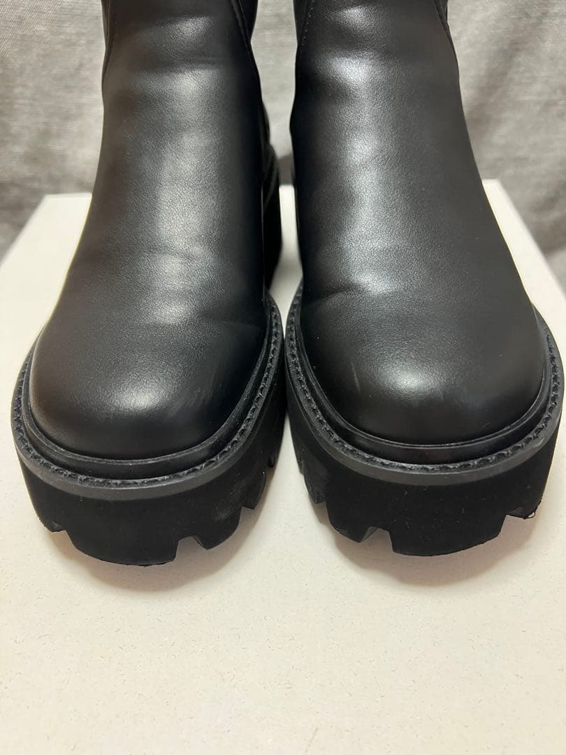 CHARLES & KEITH サイドジップ アンクルブーツ　37 23.5cm