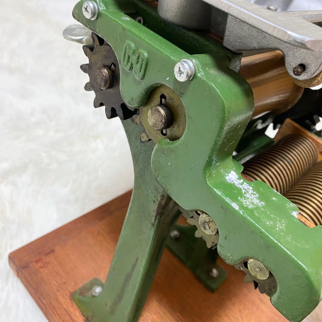 【簡易動作確認済み】小野式製麺機 1型 切り刃2.2mm