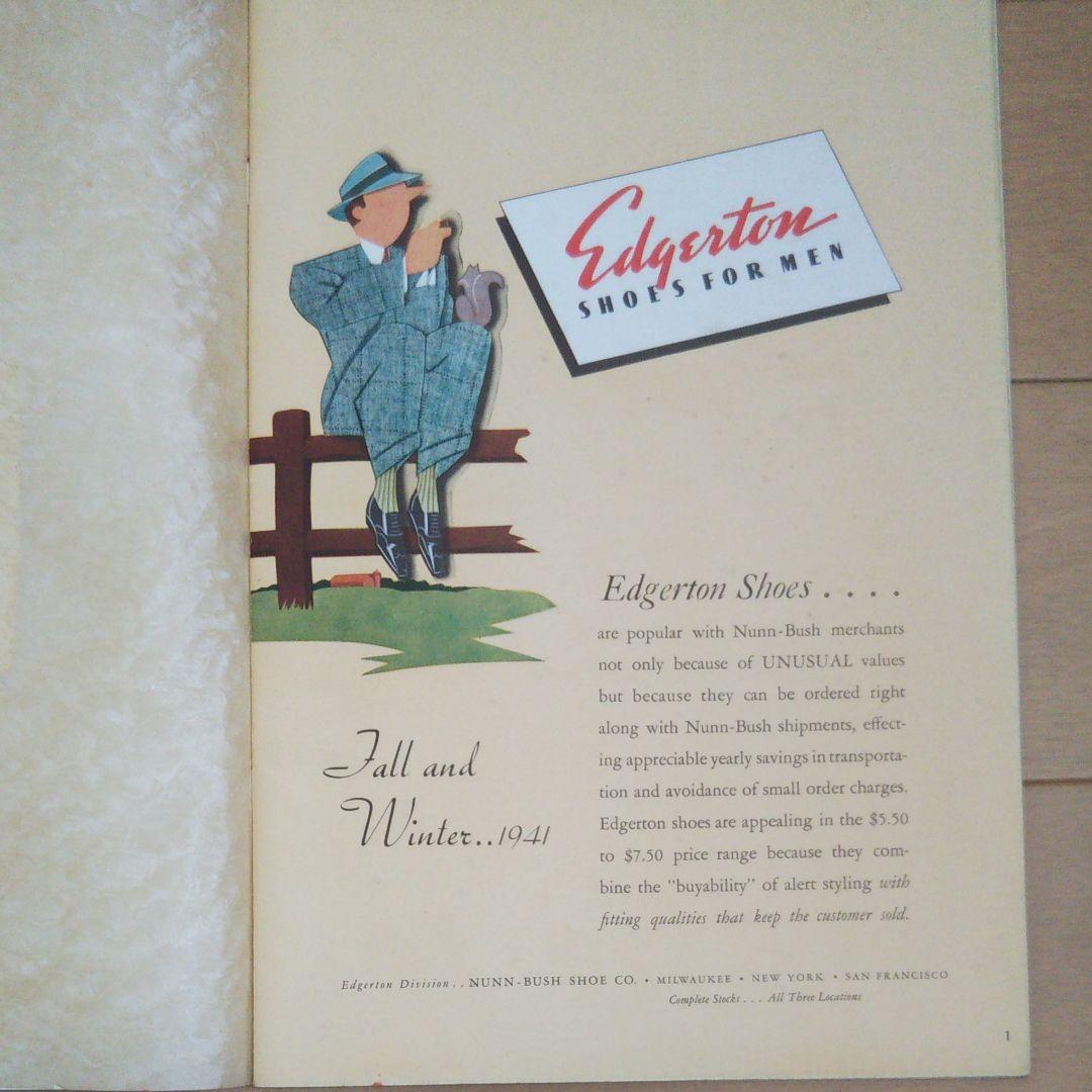 EDGERTON SHOES CATALOGUE 1941～1942