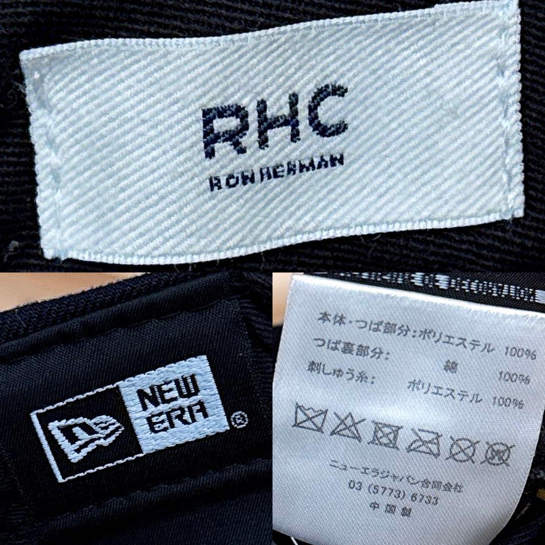激レア【ニューエラ×ロンハーマン】限定コラボ ナローRロゴ キャップ 紺×白