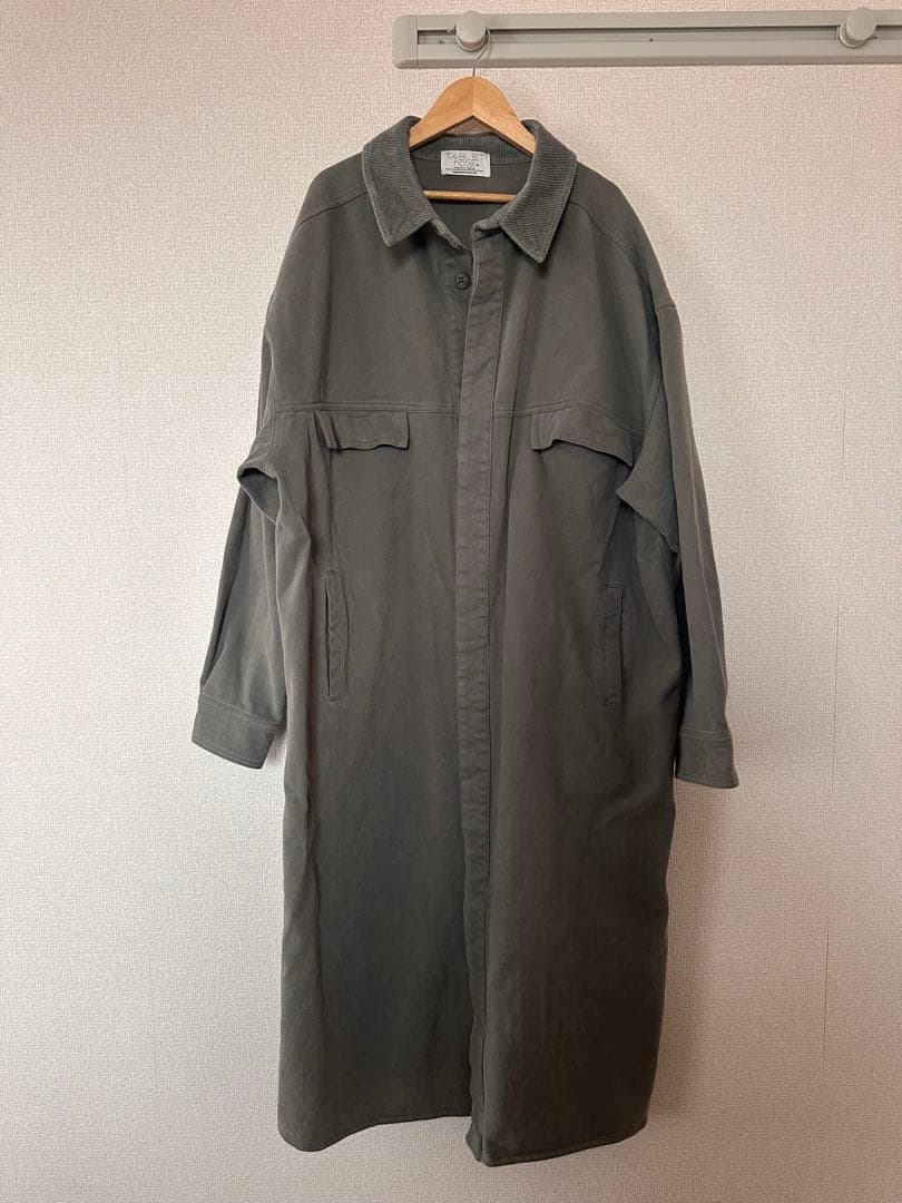 【美品】sudo カーキ ロングコート