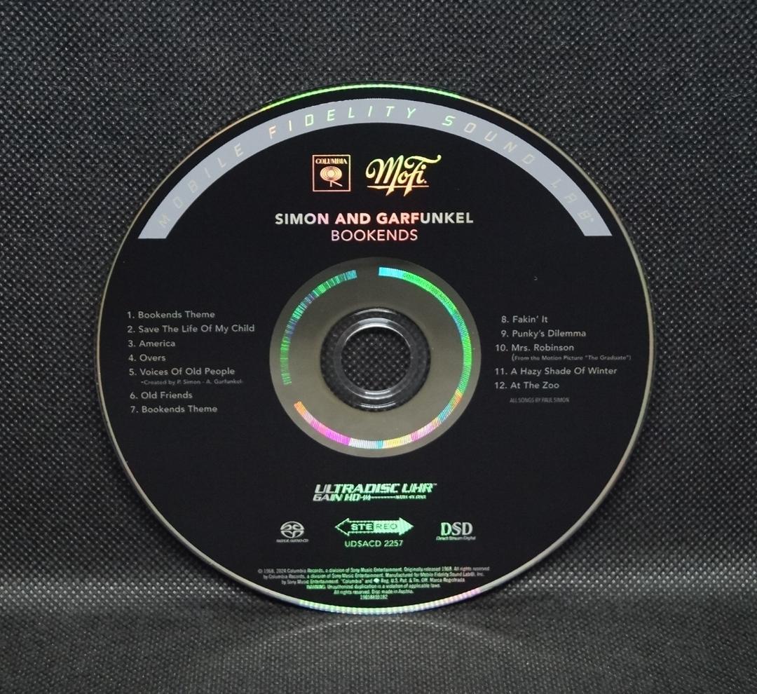 【中古SACD】サイモン&ガーファンクル「ブックエンド」MFSLハイレゾ