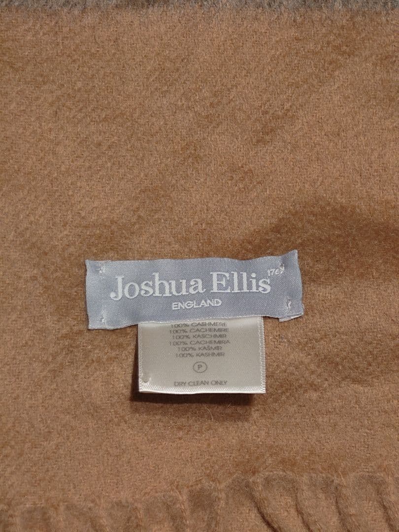 大判 Joshua Ellis カシミアストール