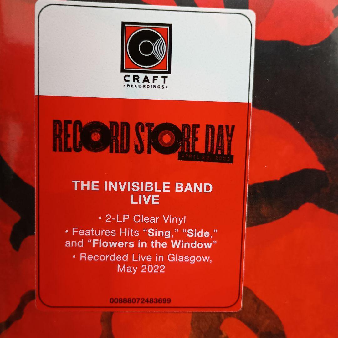 Travis The Invisible Band Live 限定LP