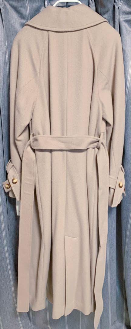 新品タグ付き　snidel ウールカシミヤスタンドカラーコート　モカ　サイズ1