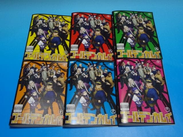 DVD ゴールデンカムイ 1期+2期 12巻 全巻 レンタル