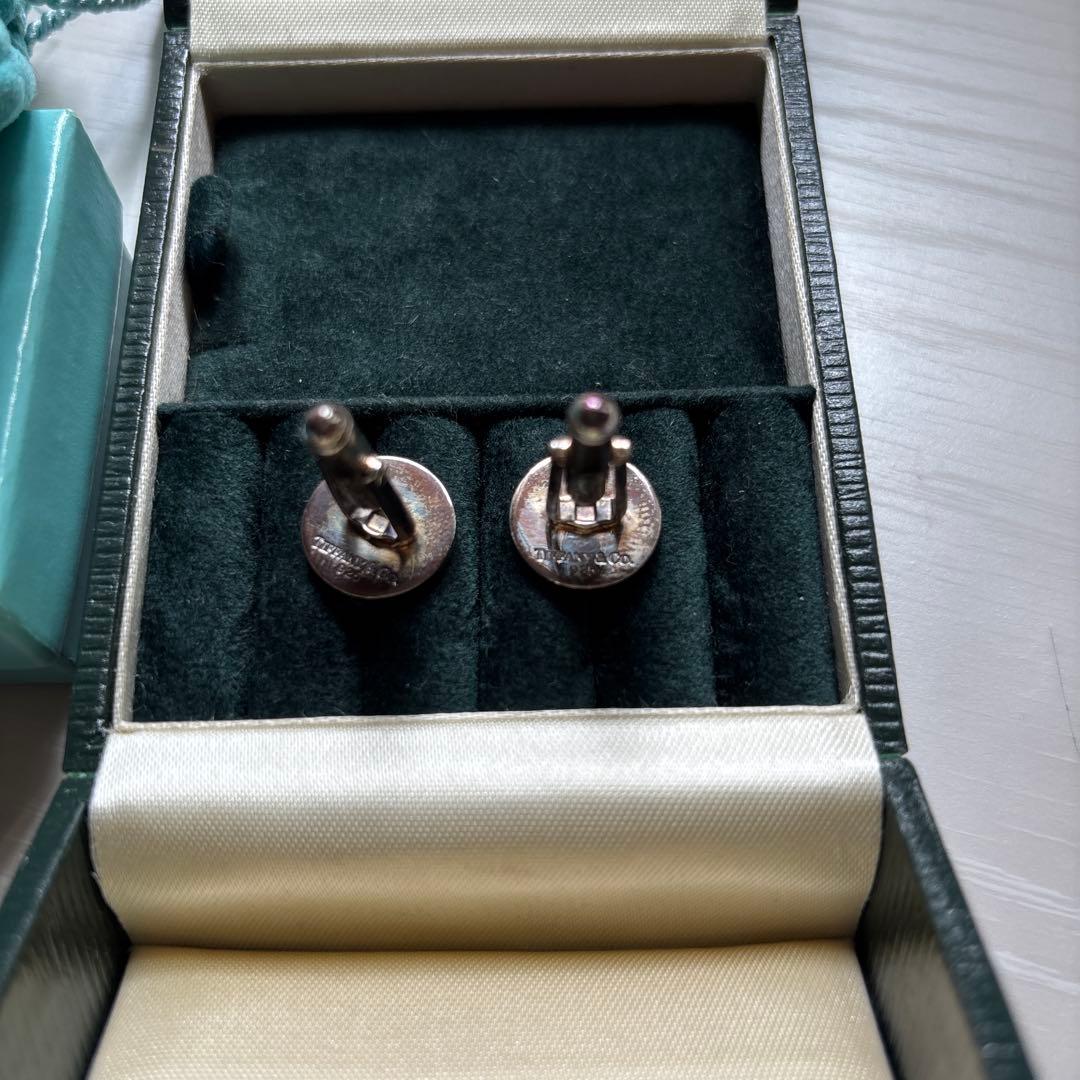Tiffany & Co. 編み込みカフリンクス