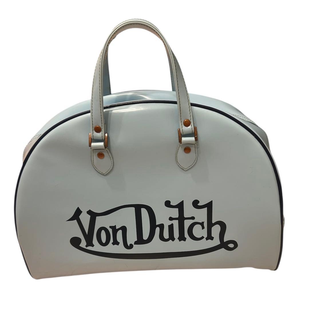ゲリラセール Von Dutch ボストンバッグ ライトブルー