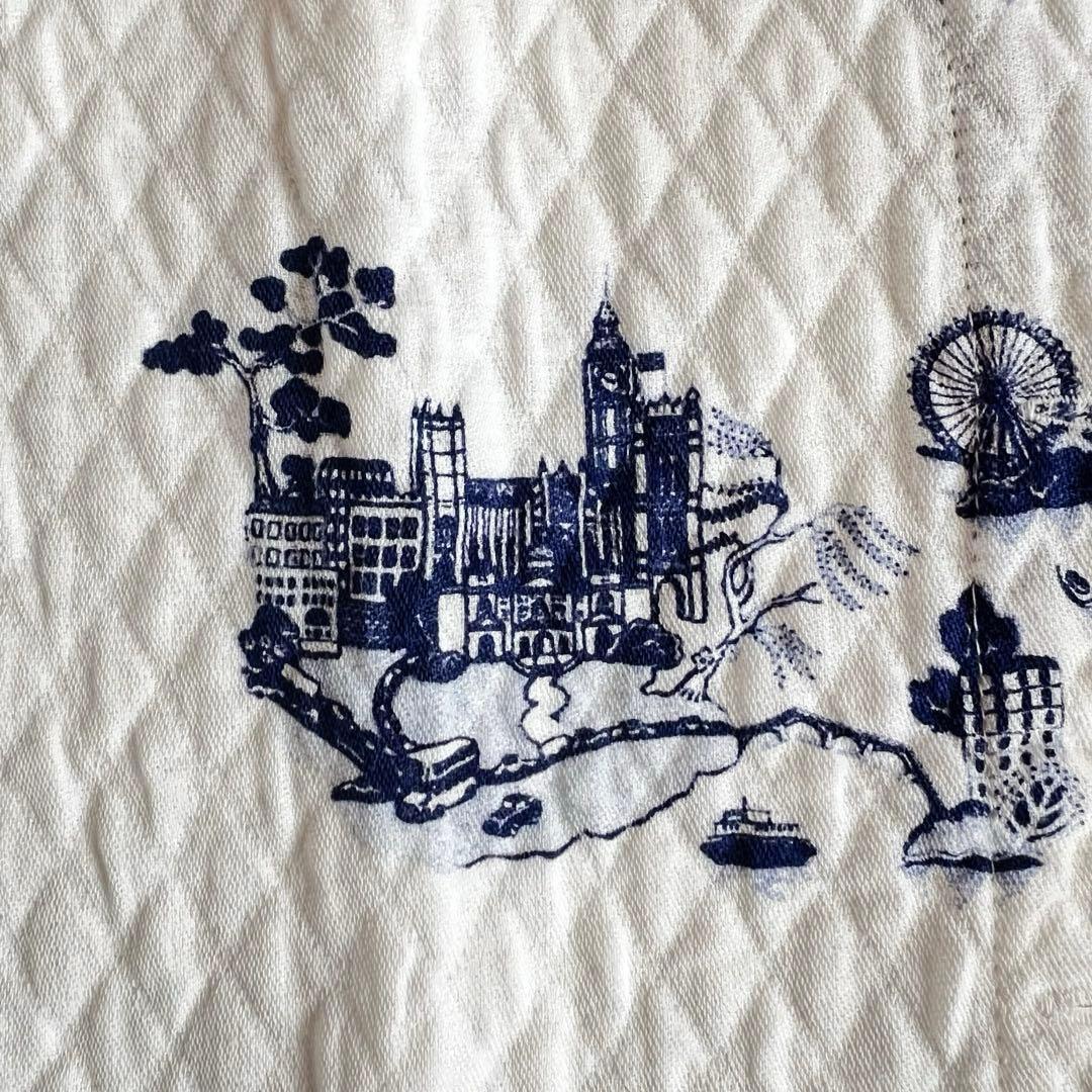 R&D.M.Co- マトラッセ ロンドンブルーウィロー クッションカバー