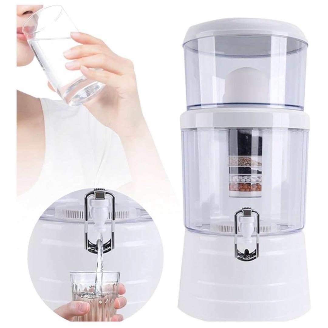 多層フィルター 浄水器 災害 ミネラルウォーターポット 16L