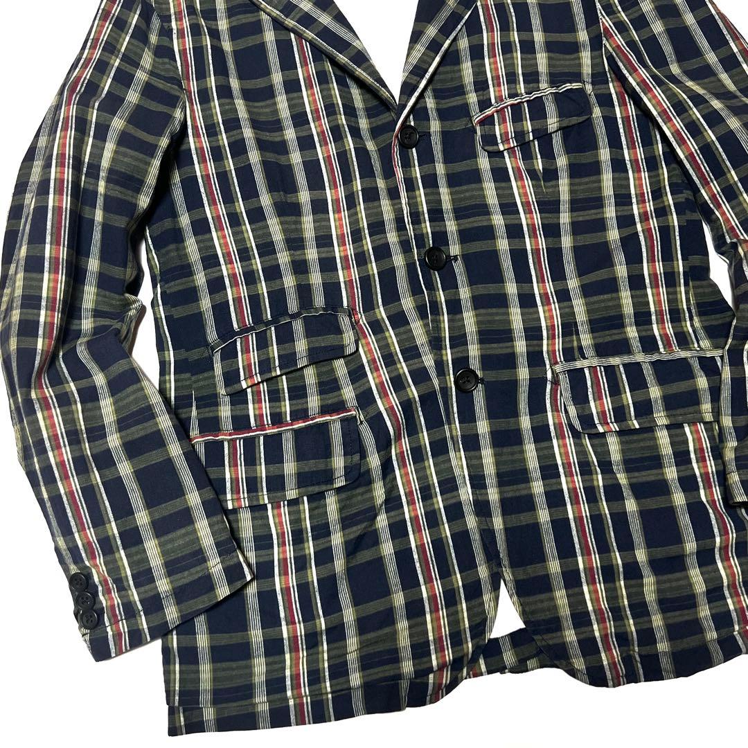 ENGINEERED GARMENTS マドラスチェックコットンジャケット S