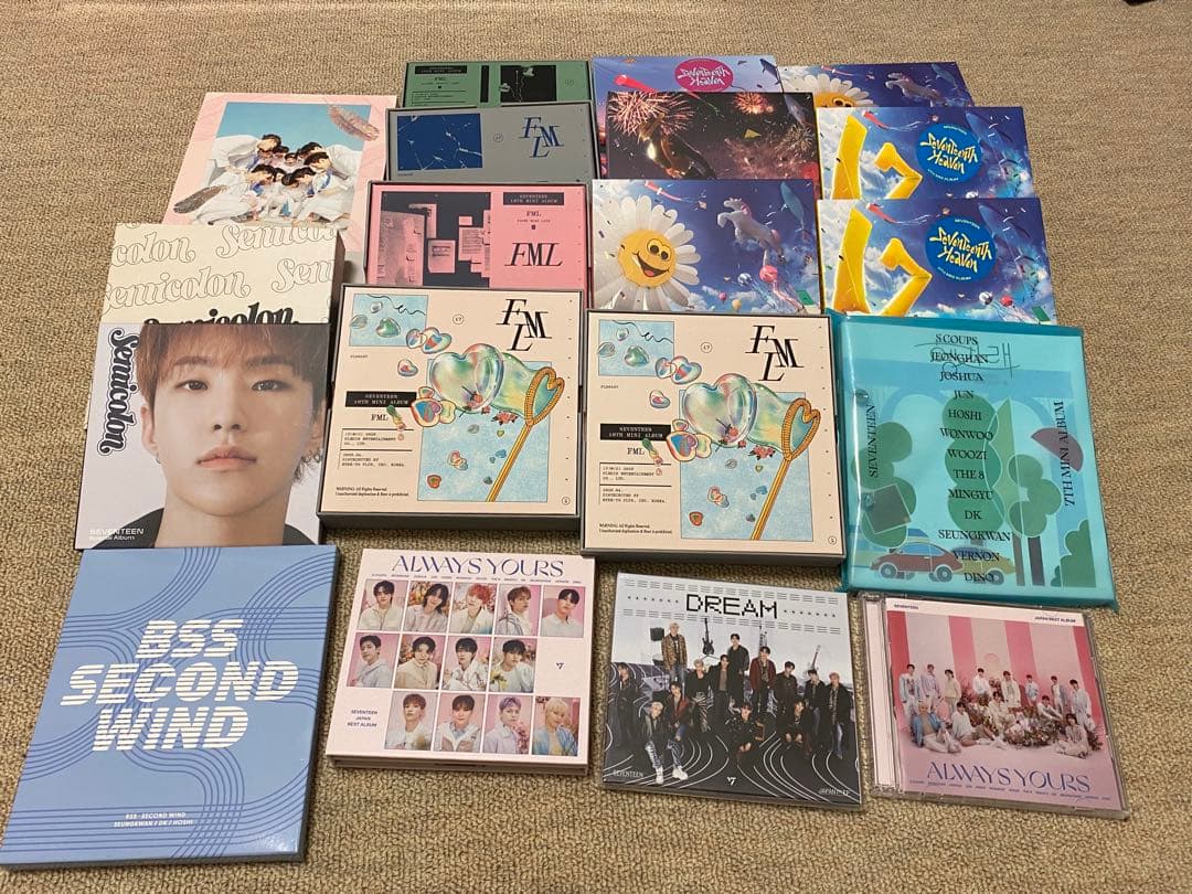 SEVENTEEN セブチ アルバム CD まとめ売り 最終値下げ