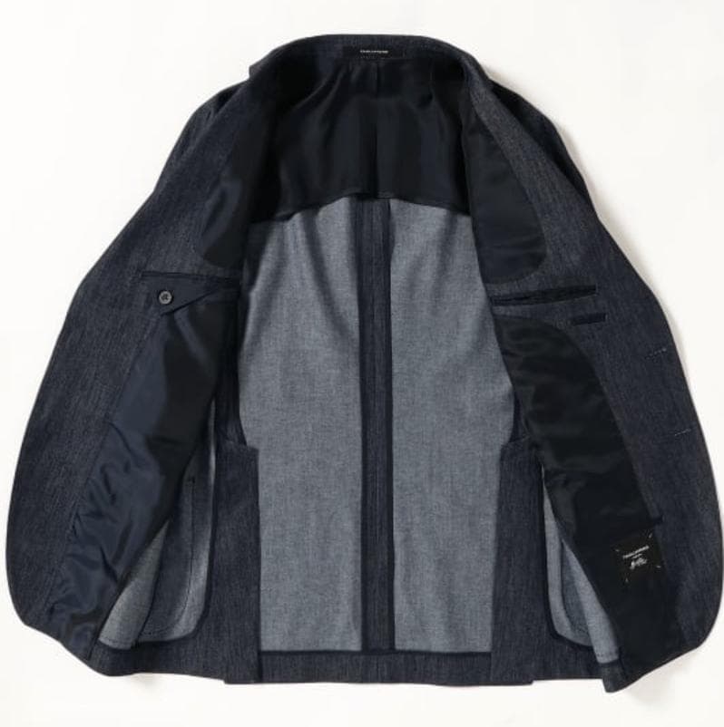 メンズ コットン デニム ジャケット
