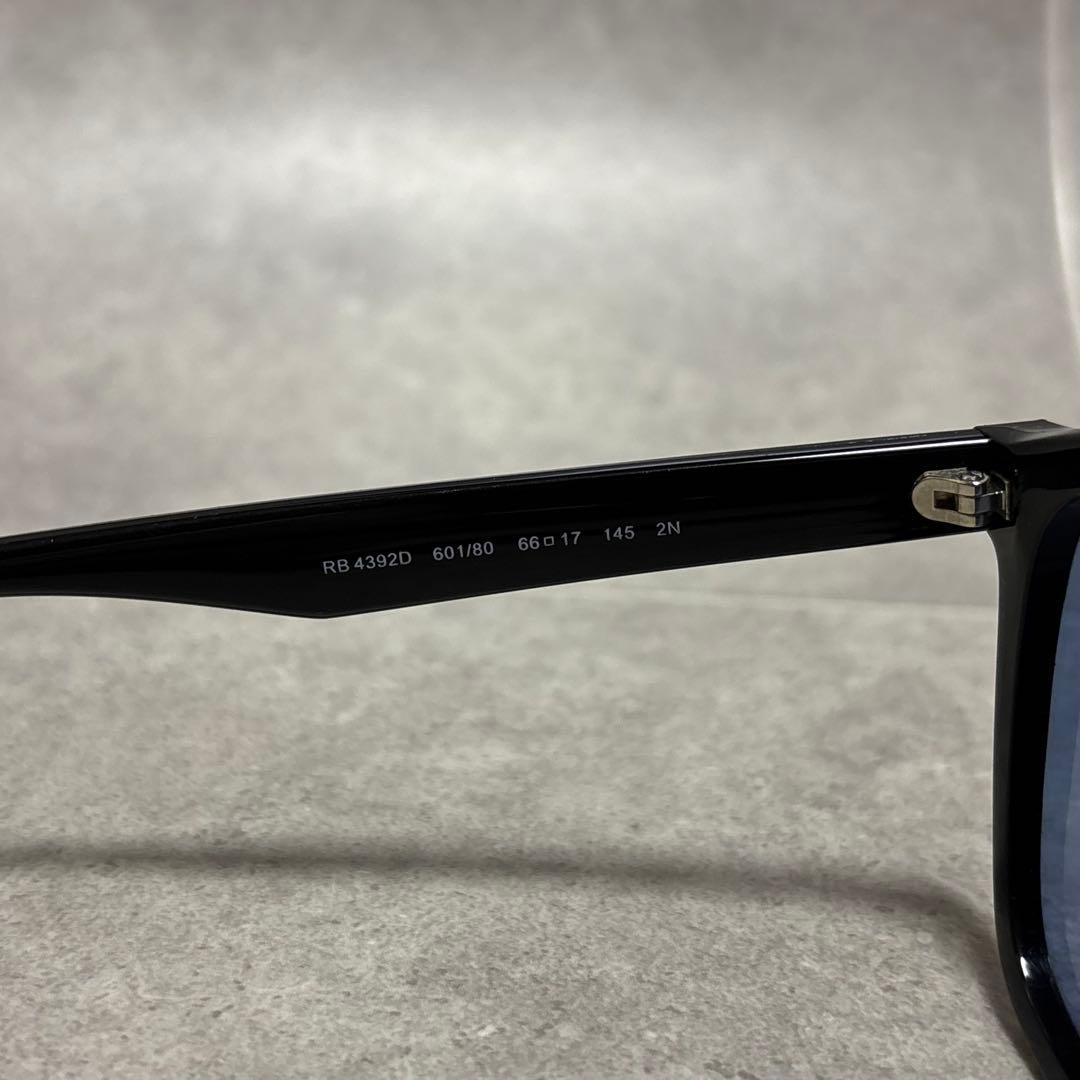 RayBan RB4392D 601/80 サングラス ブラック ビッグスクエア