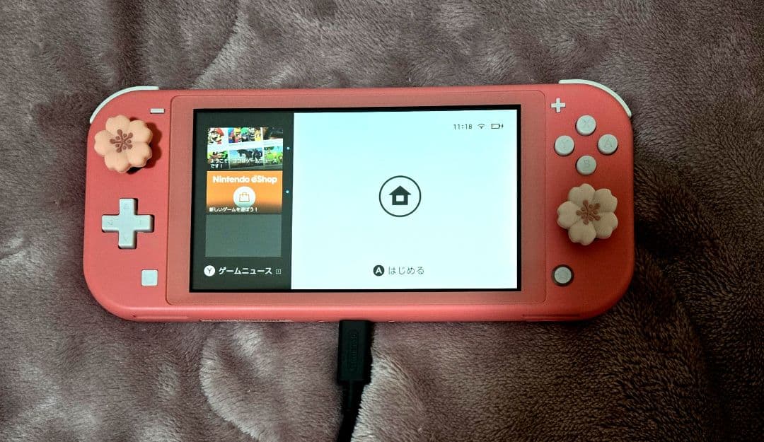 【翌日発送】Nintendo Switch Lite コーラルピンク 充電器付き