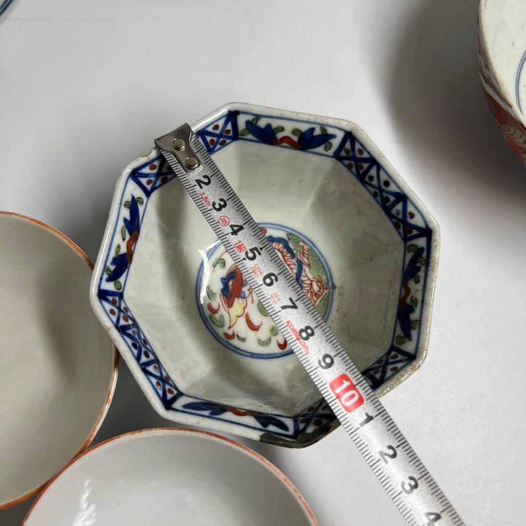 古伊万里色々7点　直径8.8~18㎝　東Y7-1022①