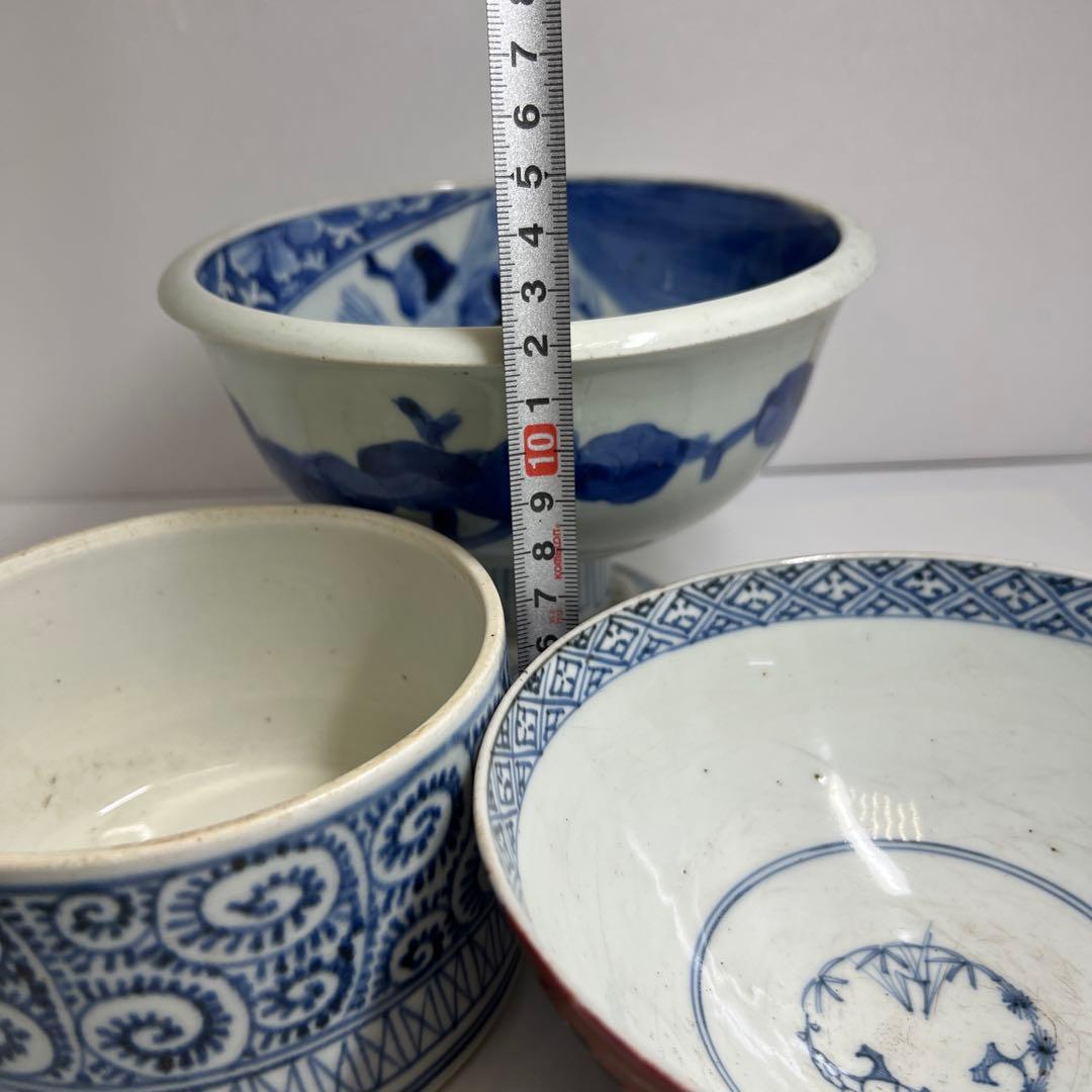古伊万里色々7点　直径8.8~18㎝　東Y7-1022①
