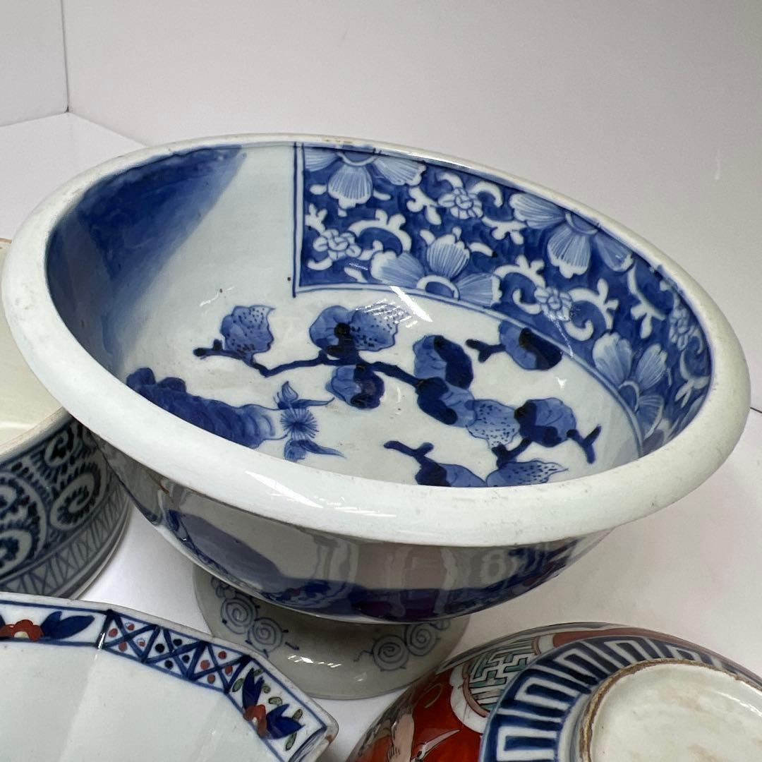 古伊万里色々7点　直径8.8~18㎝　東Y7-1022①