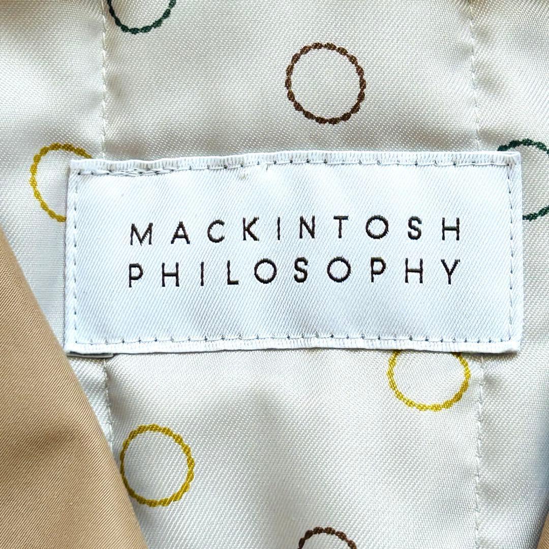 美品❋マッキントッシュフィロソフィー トレンチコート ライナー付 ベルト付 M