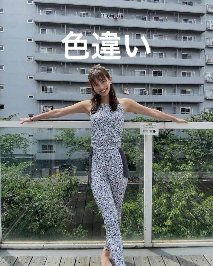 新品未使用❤️【SUKALA】スポットペイントサイドギャザーレギンス❤️L