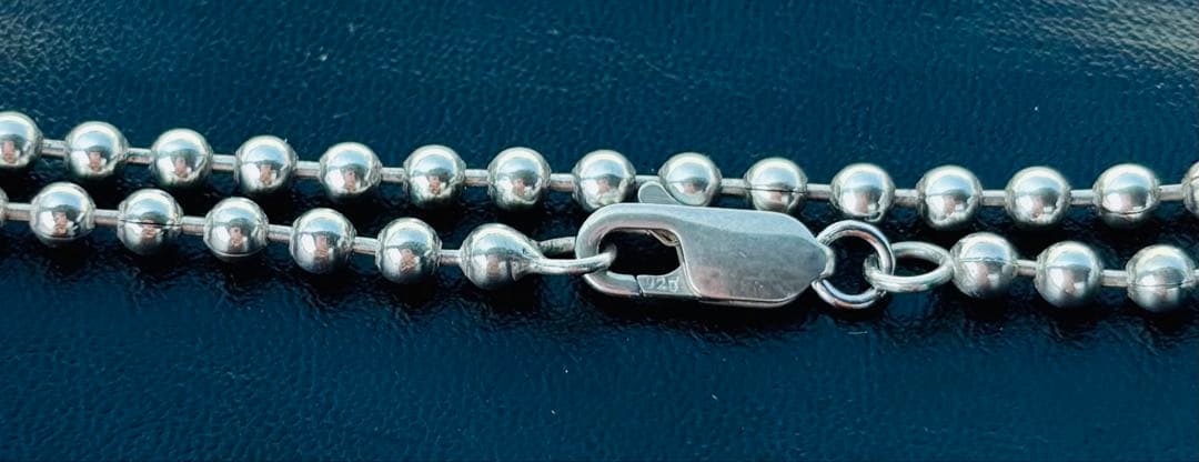 Silver 3㎜玉Ball Chainネックレス
