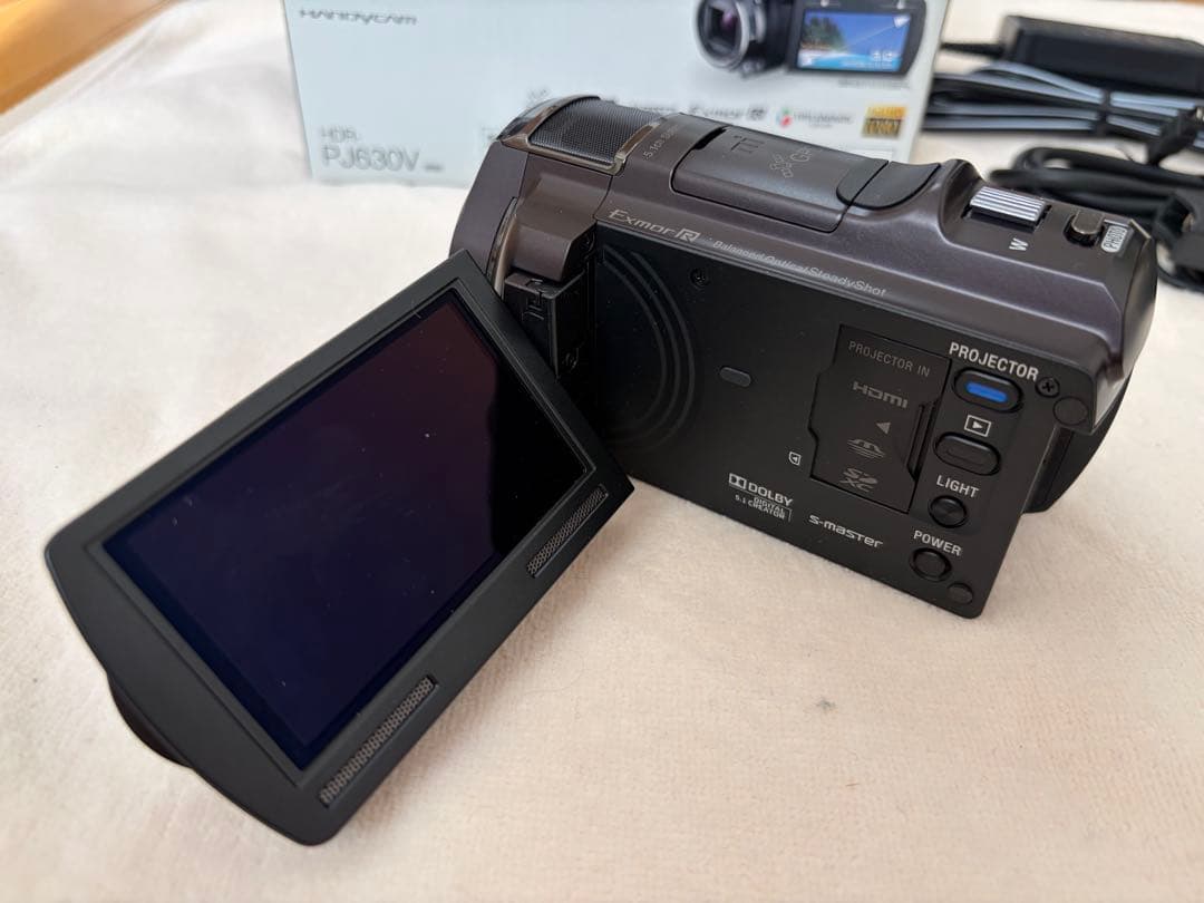 SONY HDR-PJ630V ビデオカメラ 本体　ハンディカム