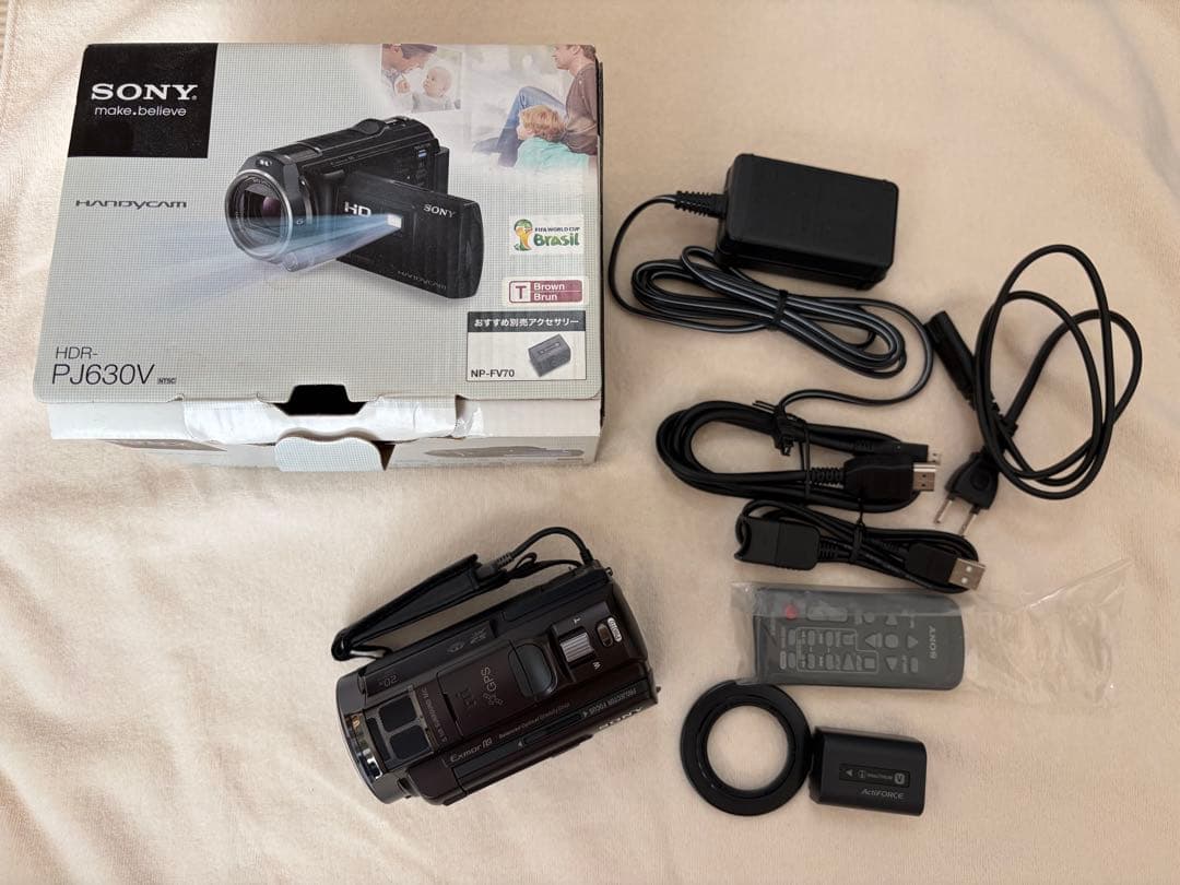 SONY HDR-PJ630V ビデオカメラ 本体　ハンディカム