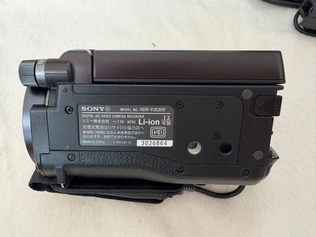 SONY HDR-PJ630V ビデオカメラ 本体　ハンディカム