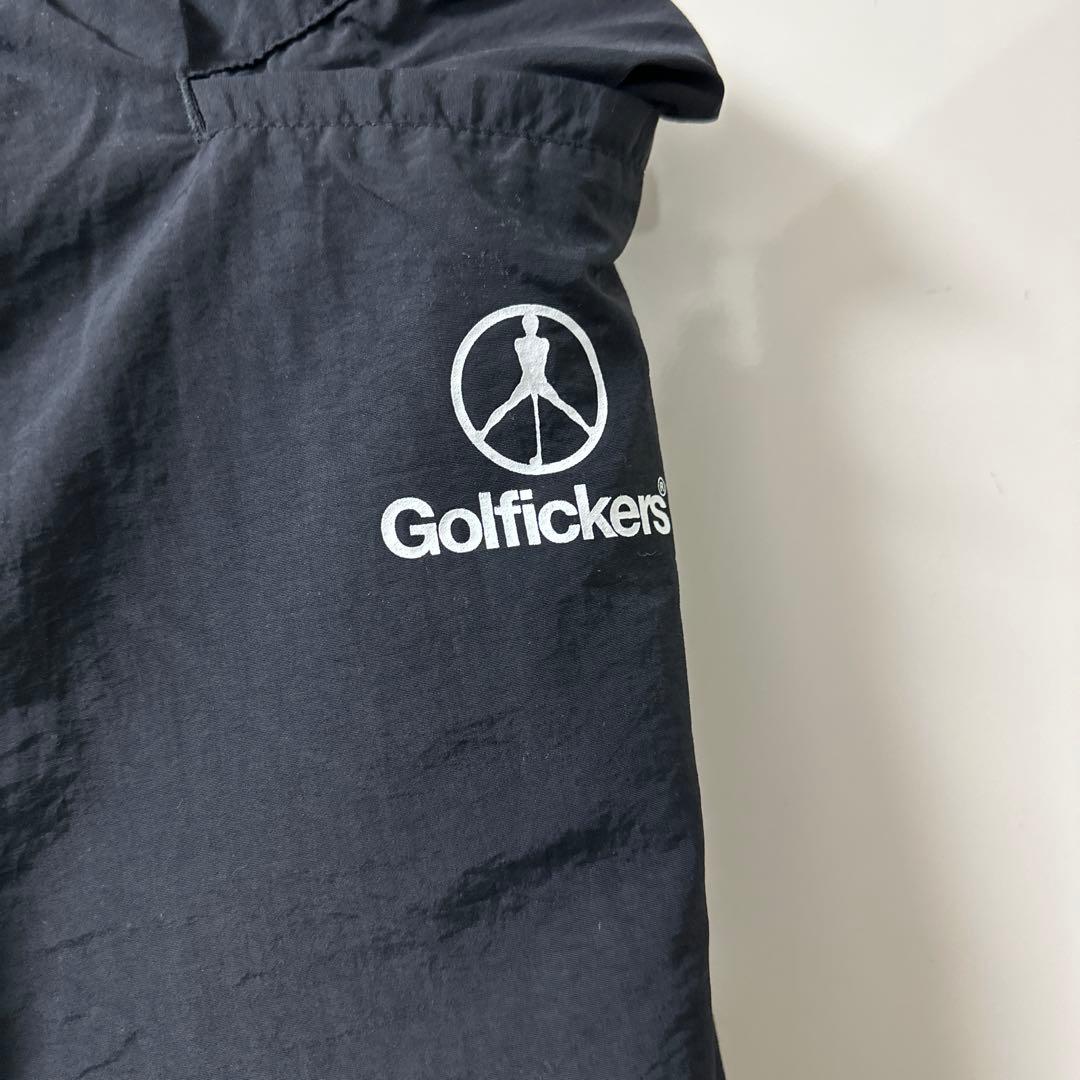 Golfickers ナイロントレーニングパンツ　ブラック　XL